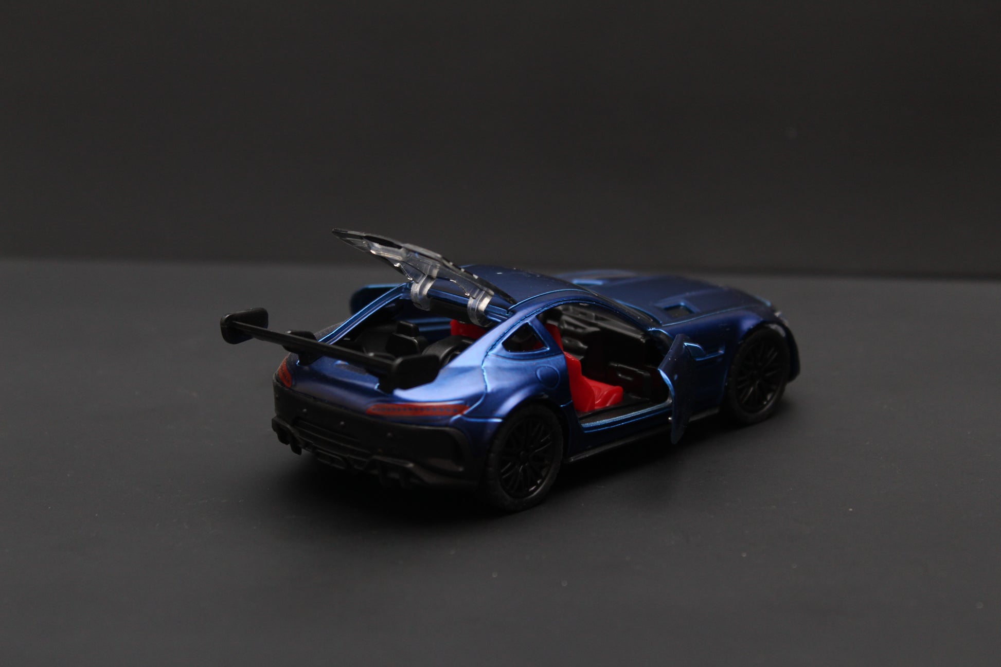 1:36 Amg GT Diecast Blue -  Kunju Vandi  