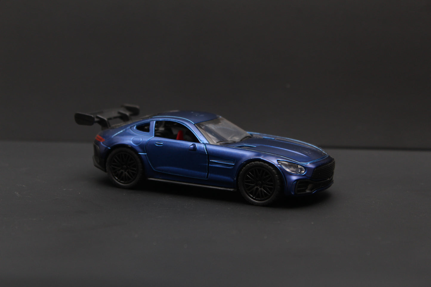 1:36 Amg GT Diecast Blue -  Kunju Vandi  