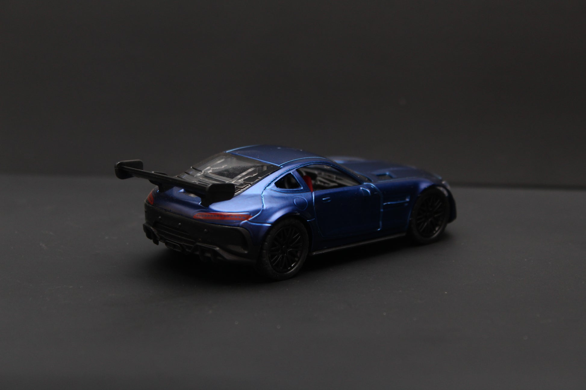 1:36 Amg GT Diecast Blue -  Kunju Vandi  