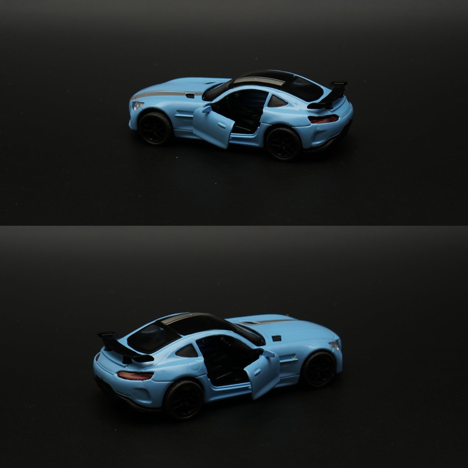 1:36  Amg GT Diecast Blue -  Kunju Vandi  