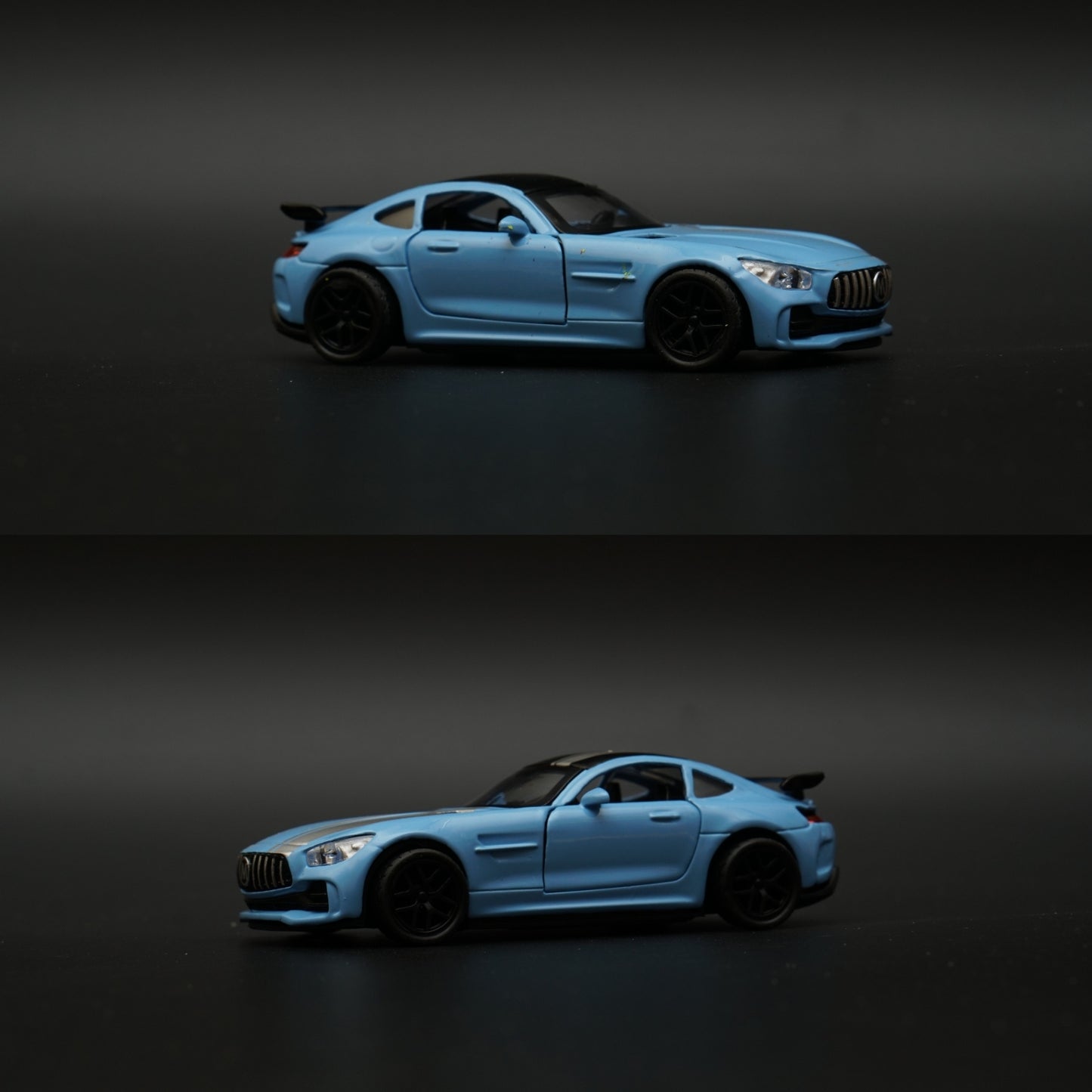 1:36  Amg GT Diecast Blue -  Kunju Vandi  