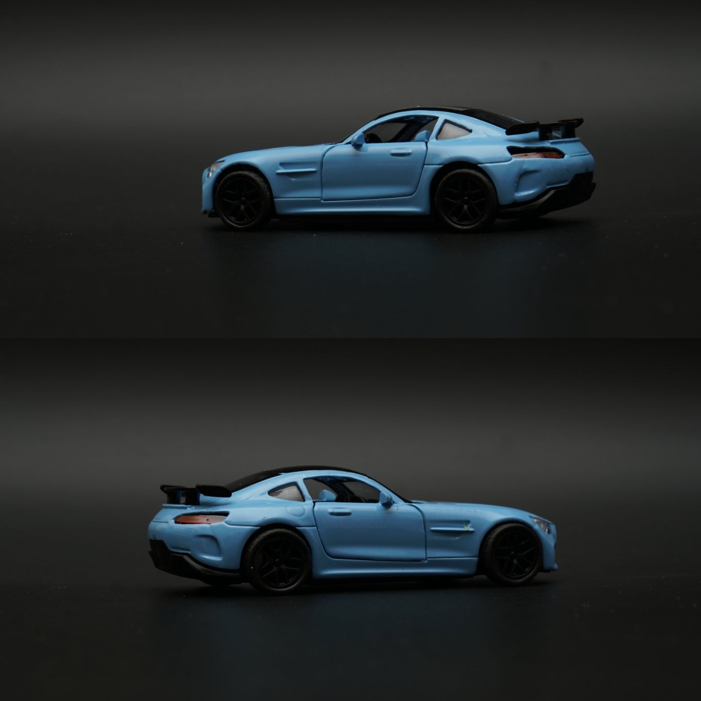1:36  Amg GT Diecast Blue -  Kunju Vandi  