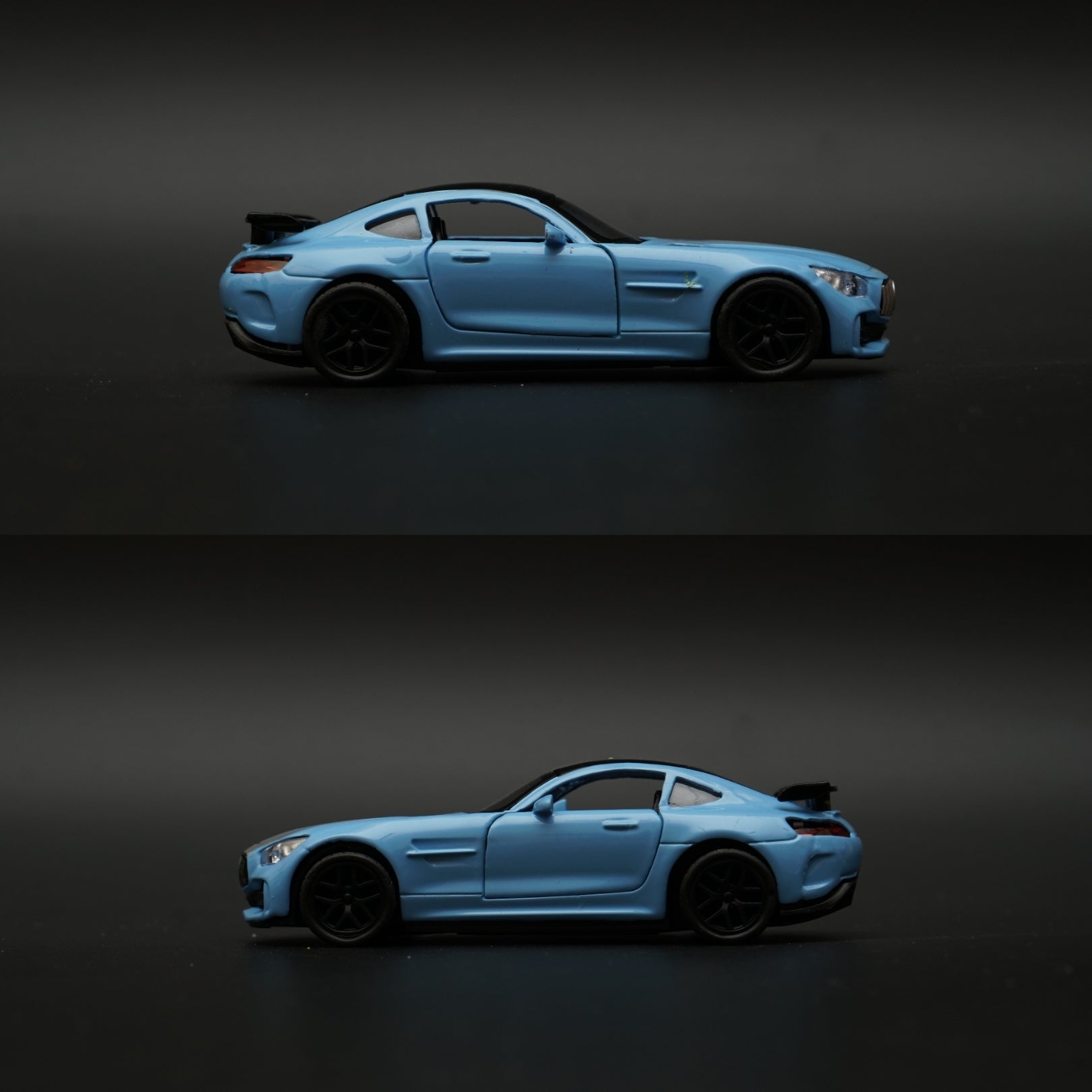 1:36  Amg GT Diecast Blue -  Kunju Vandi  