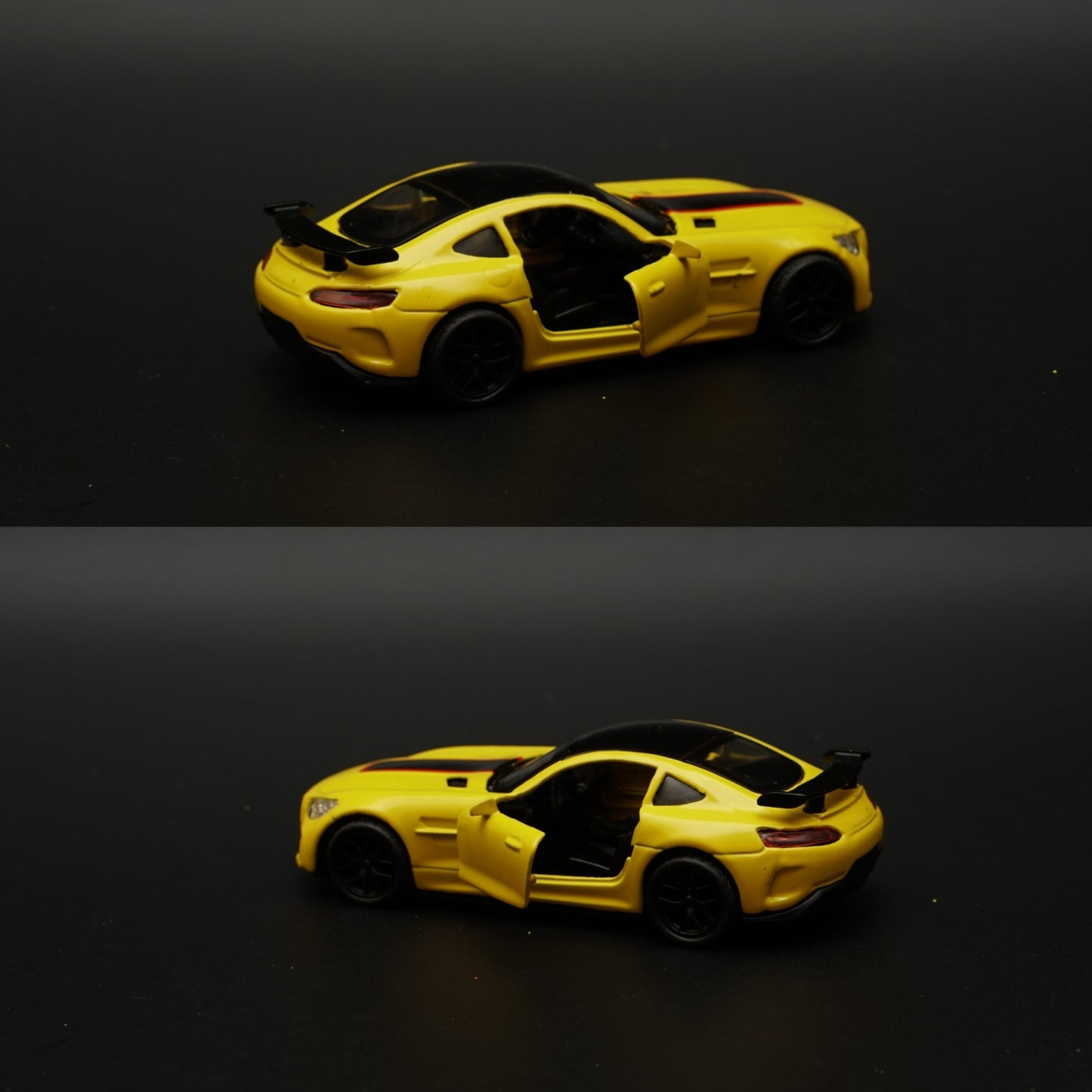 1:36 Amg GT Diecast  Yellow -  Kunju Vandi  