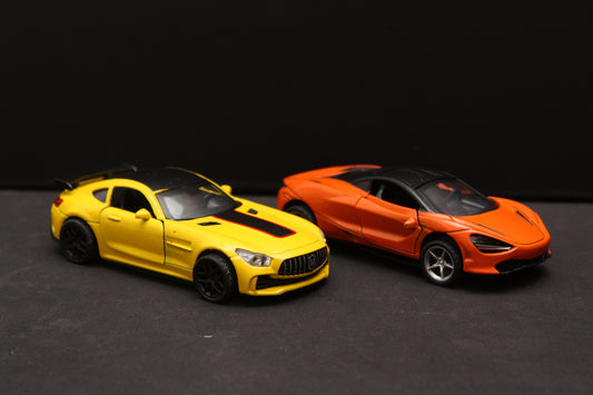 1:36 Amg Gt , Mclaren Diecast Combo -  Kunju Vandi  