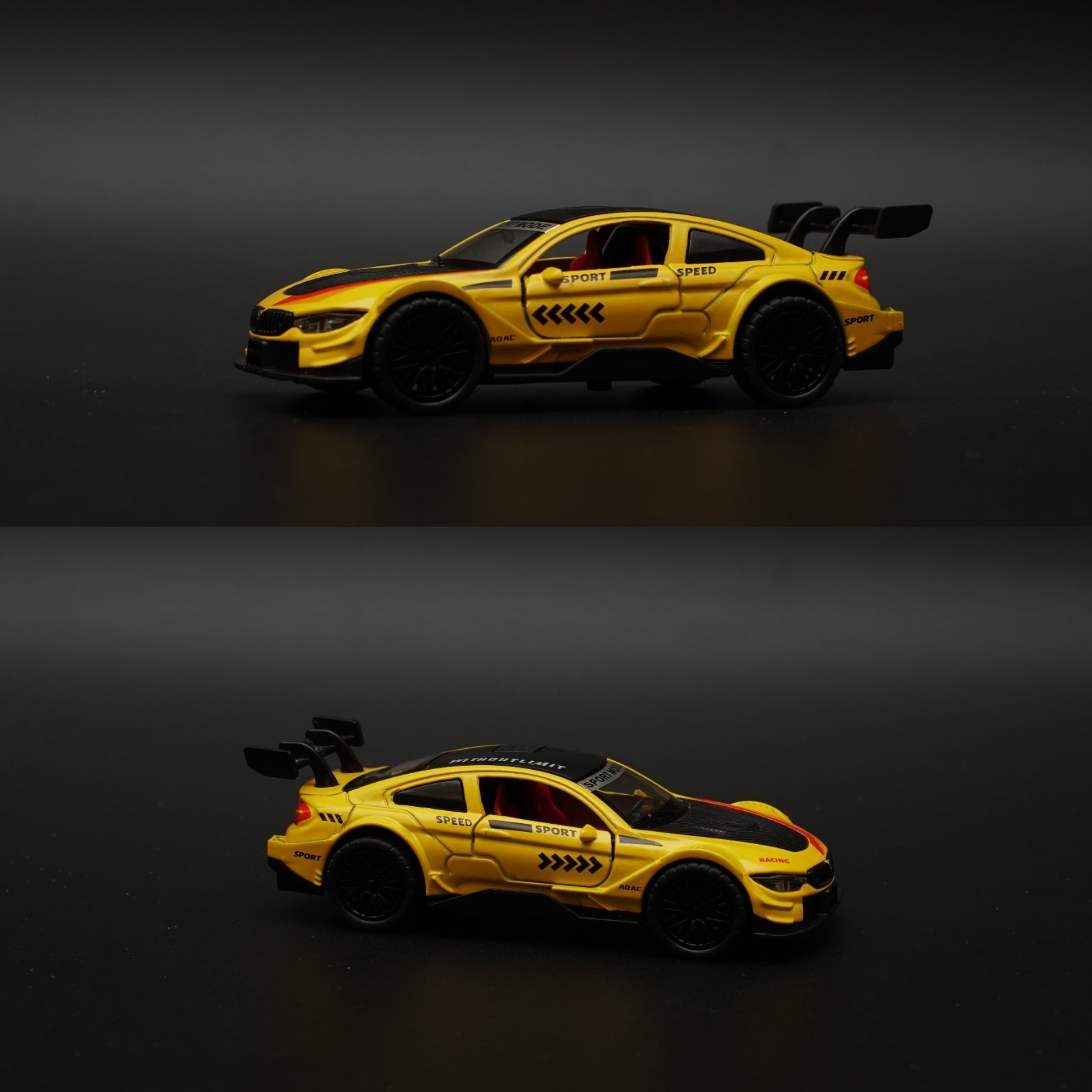 1:36 BMW Diecast BLACK LIVERY -  Kunju Vandi  