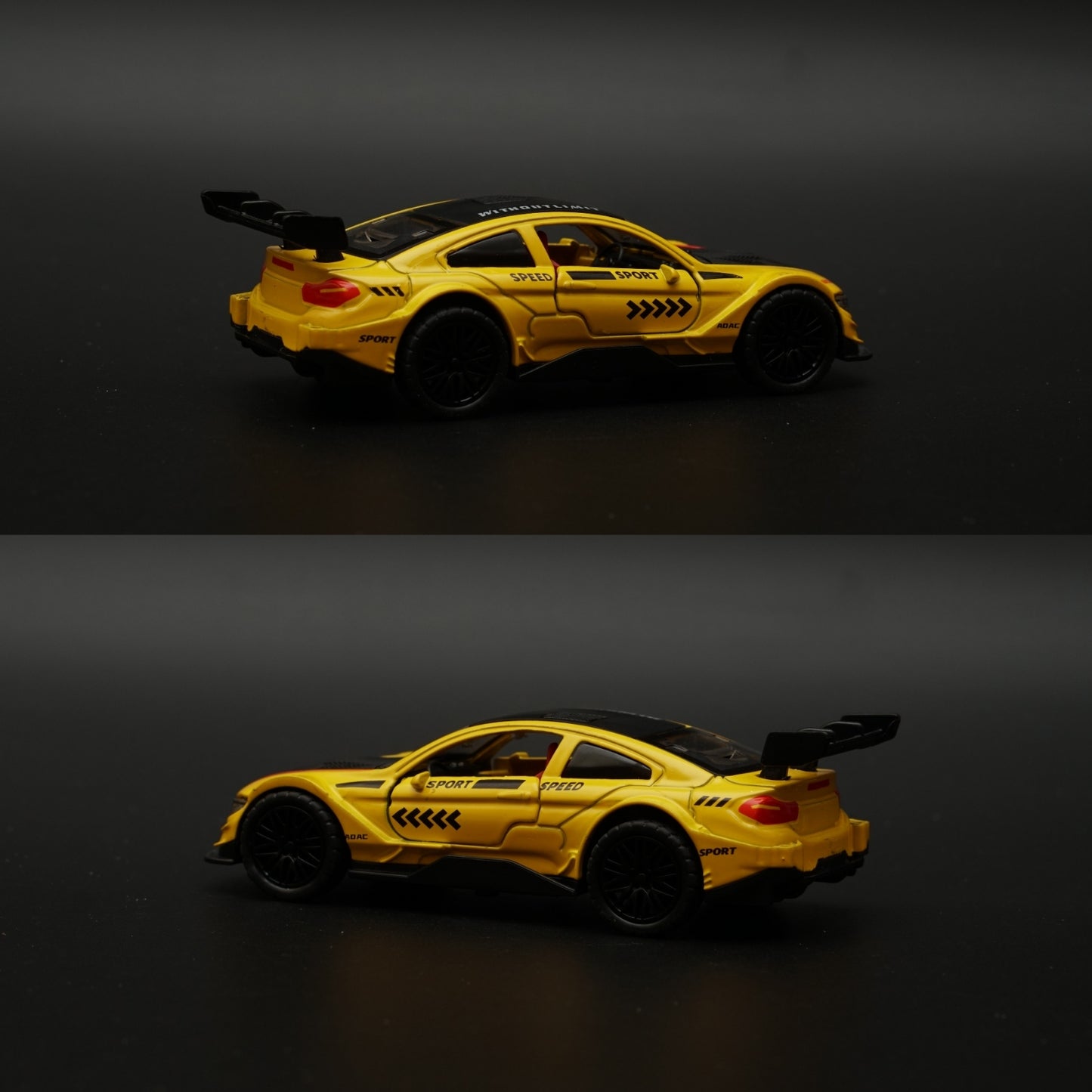 1:36 BMW Diecast BLACK LIVERY -  Kunju Vandi  