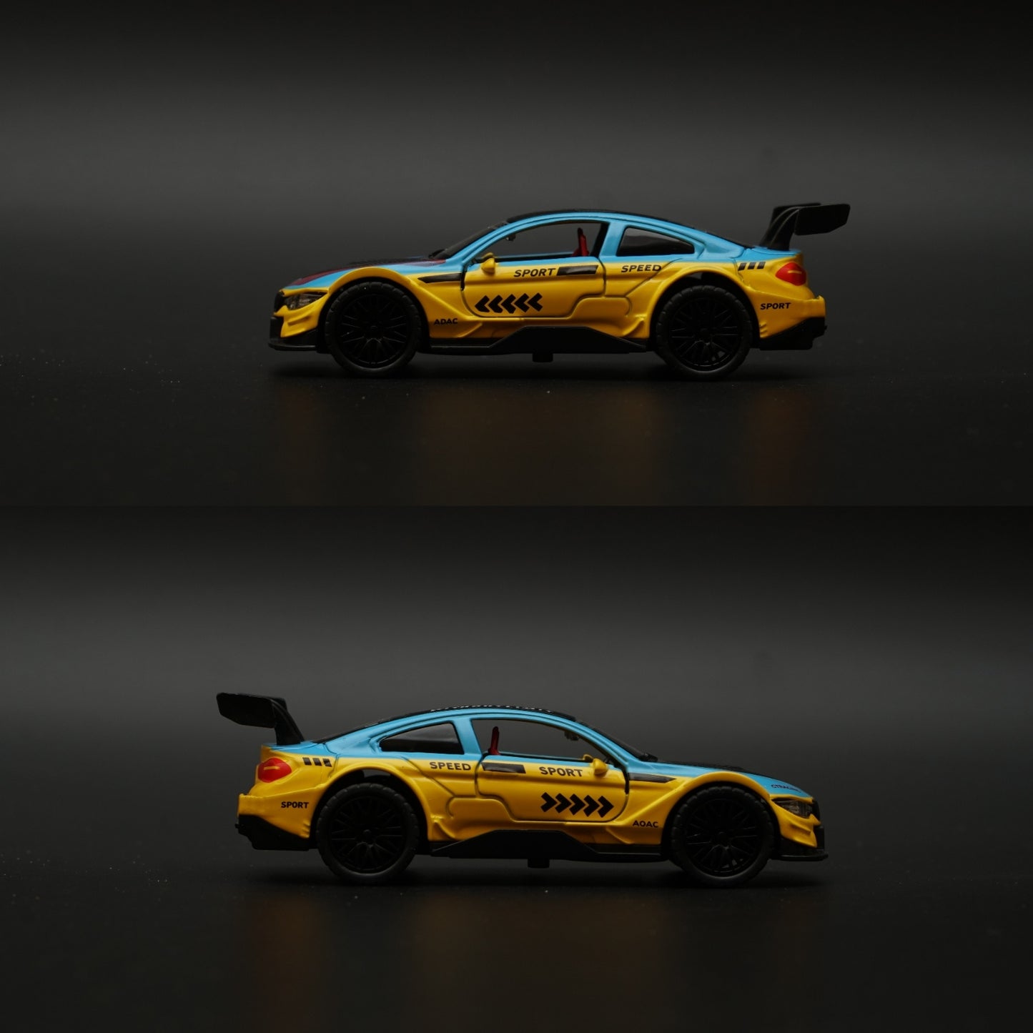 1:36 BMW Diecast Blue Livery -  Kunju Vandi  