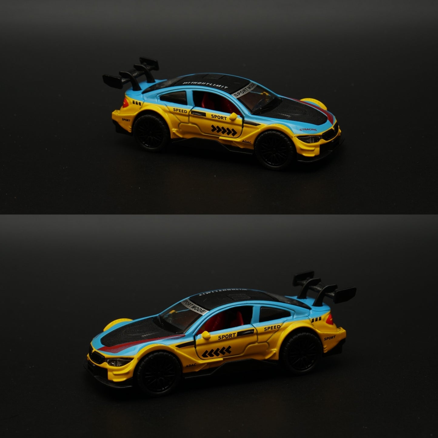 1:36 BMW Diecast Blue Livery -  Kunju Vandi  