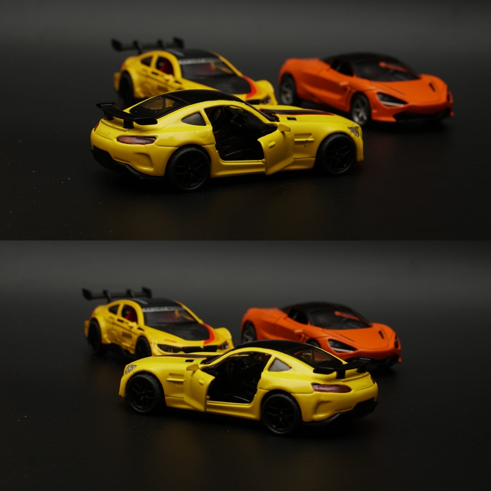 1:36 BMW, Mcalren,, AmgGt Diecast Combo -  Kunju Vandi  