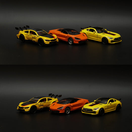 1:36 BMW, Mcalren,, AmgGt Diecast Combo -  Kunju Vandi  