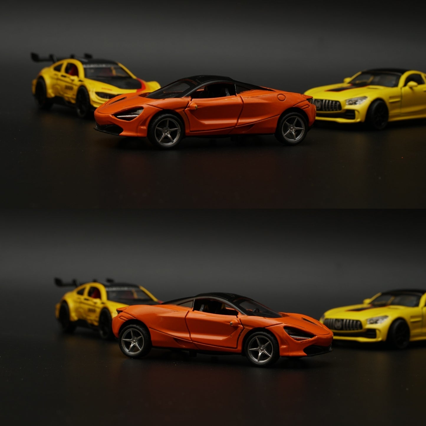 1:36 BMW, Mcalren,, AmgGt Diecast Combo -  Kunju Vandi  