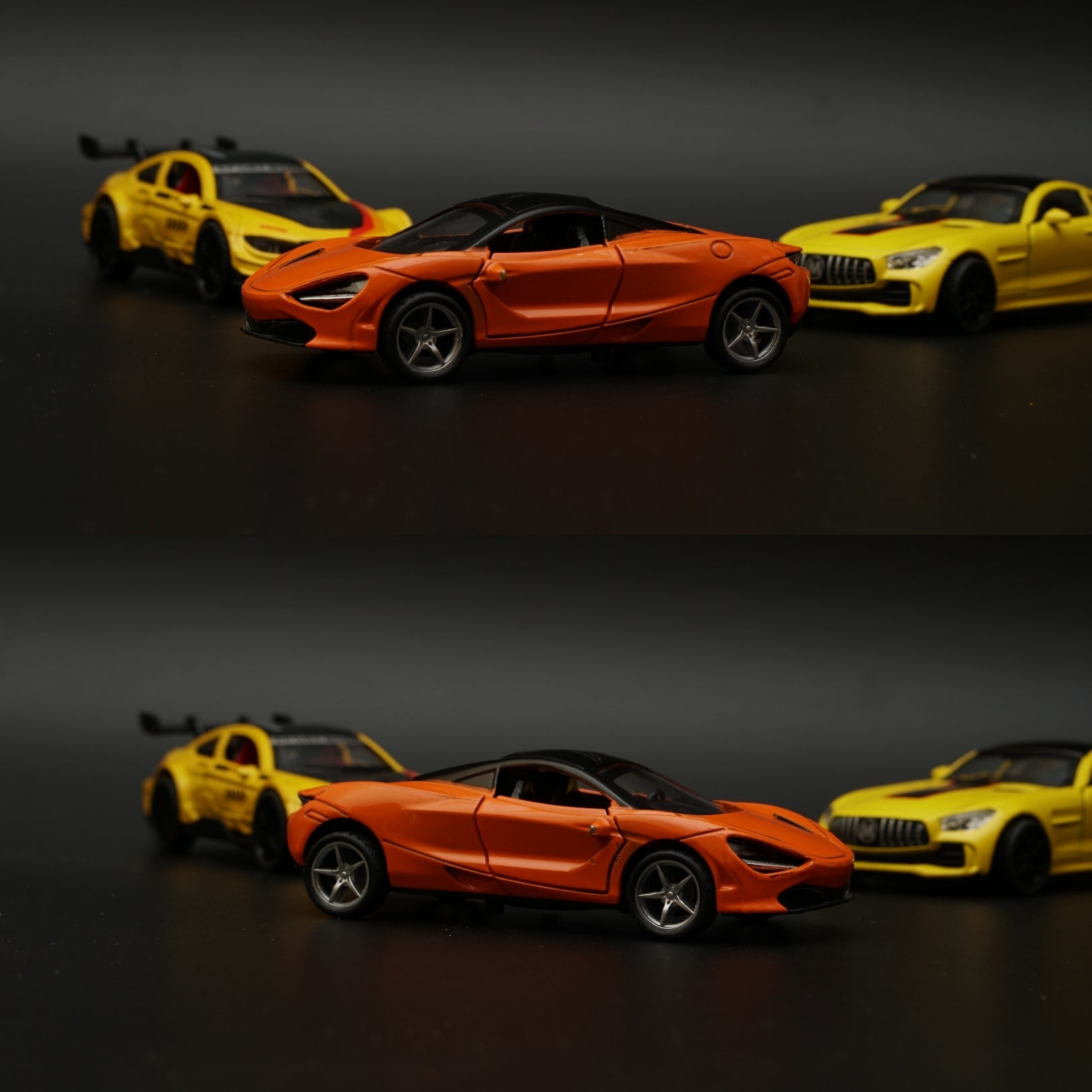 1:36 BMW, Mcalren,, AmgGt Diecast Combo -  Kunju Vandi  