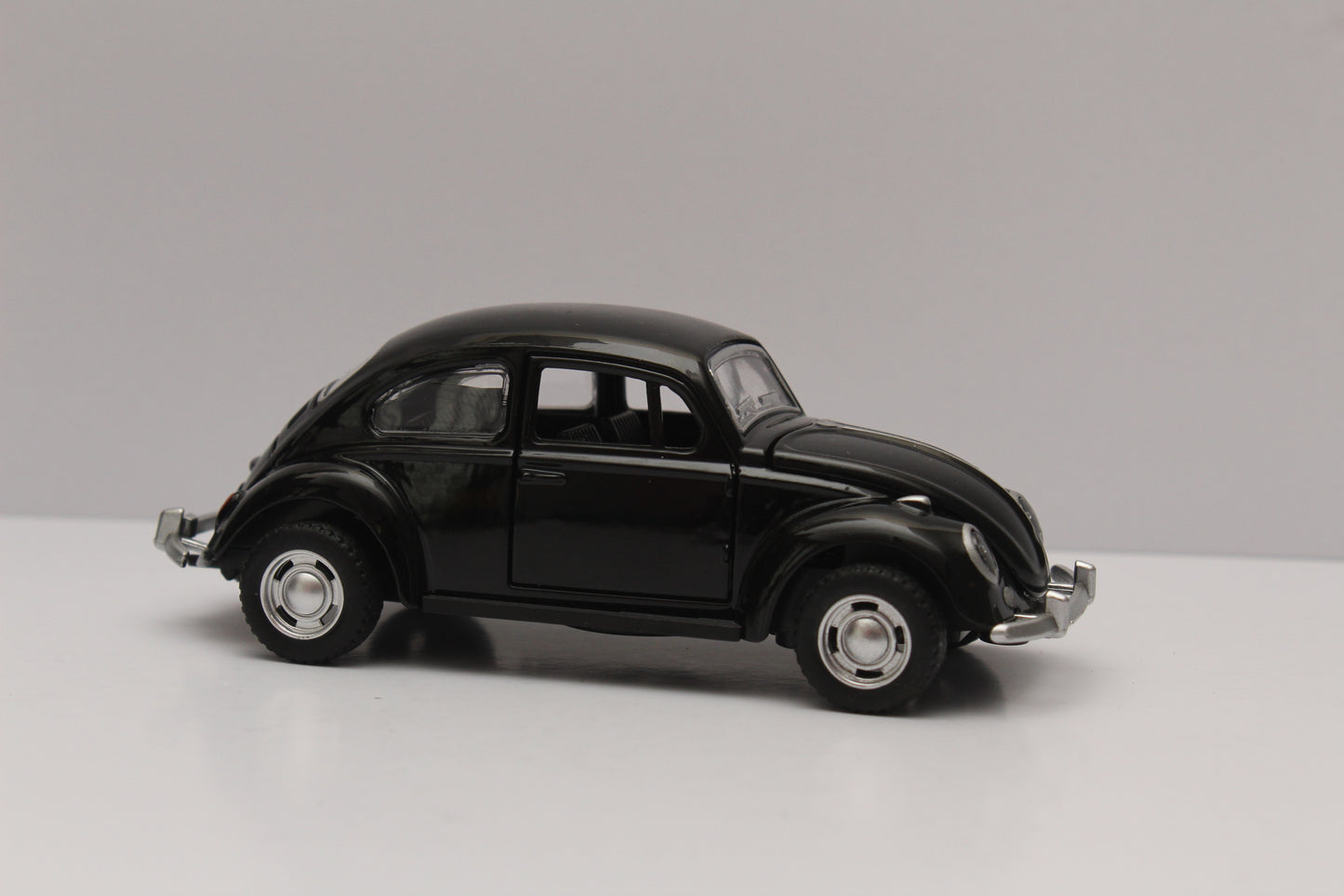 1:36 Beetle Metal Body Black Diecast -  Kunju Vandi  