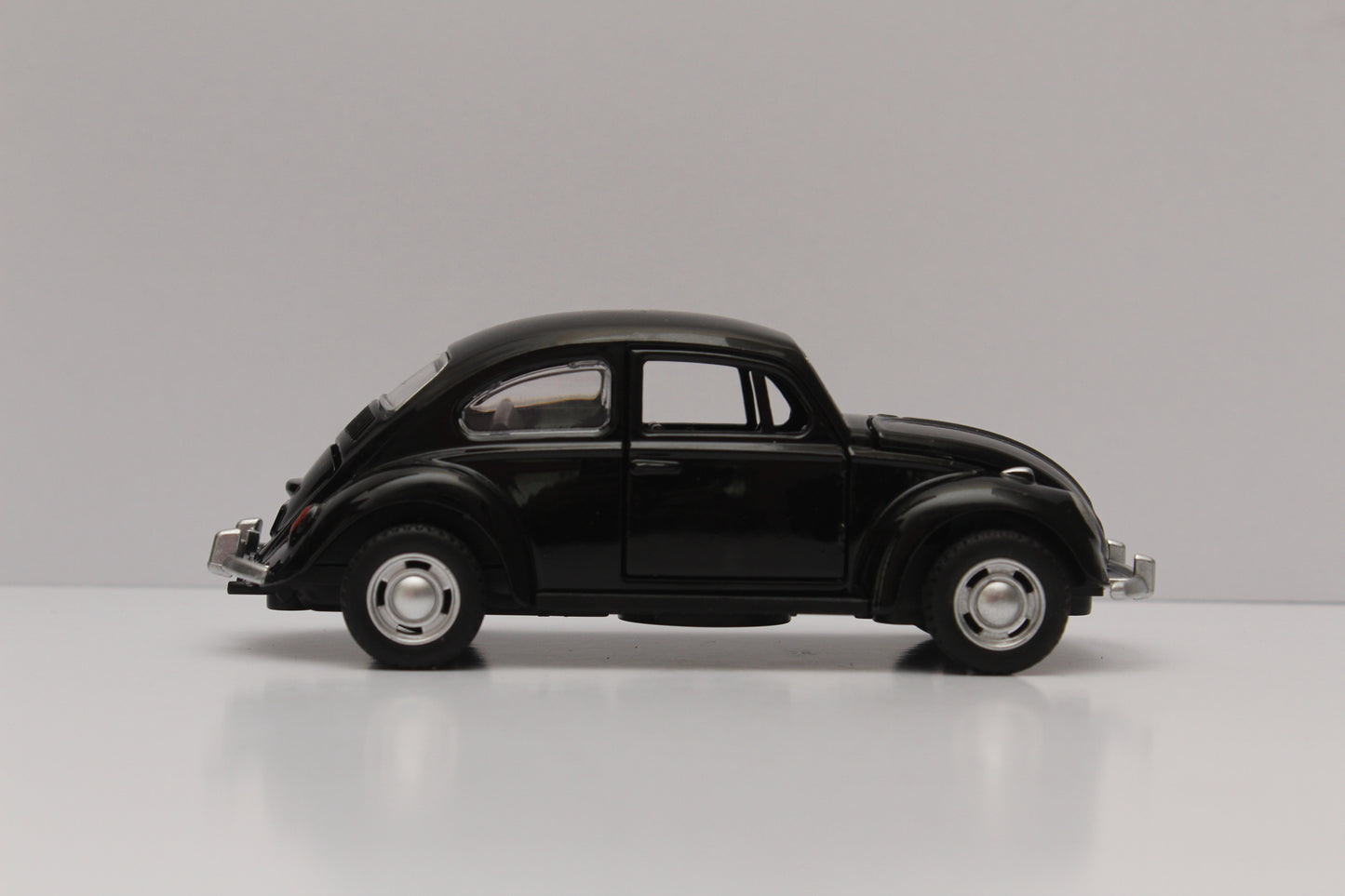 1:36 Beetle Metal Body Black Diecast -  Kunju Vandi  
