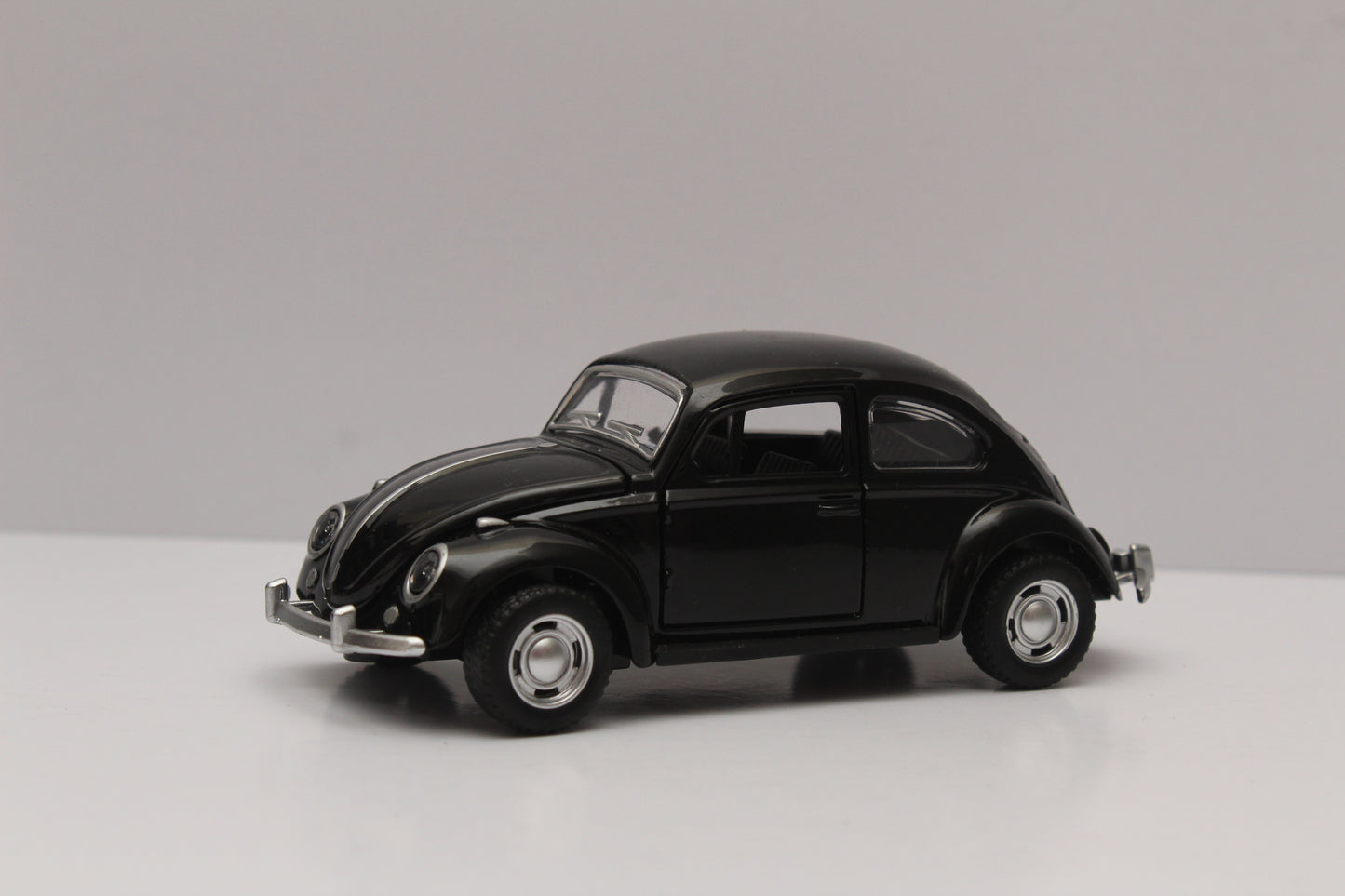 1:36 Beetle Metal Body Black Diecast -  Kunju Vandi  