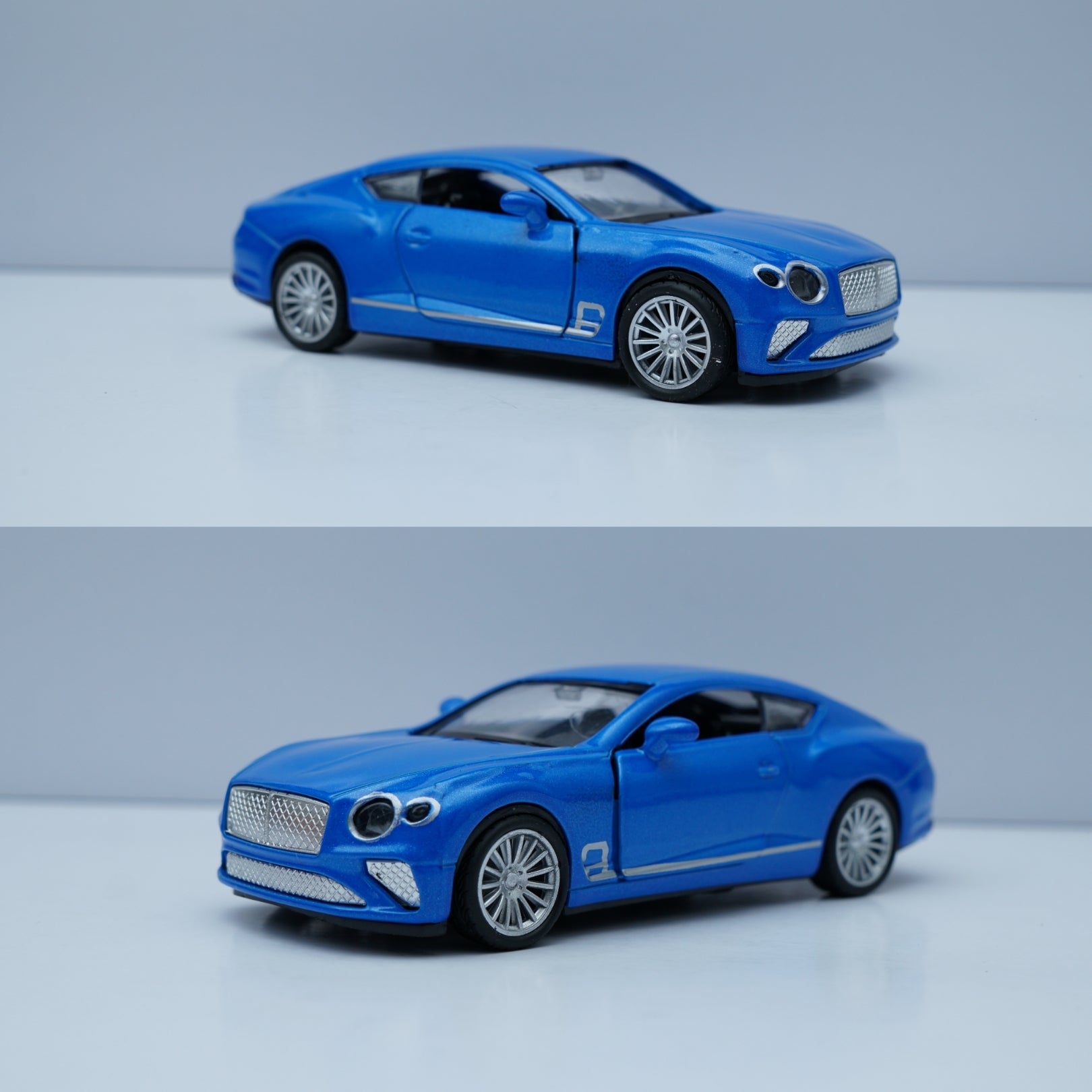 1:36 Bentley Diecast Blue -  Kunju Vandi  