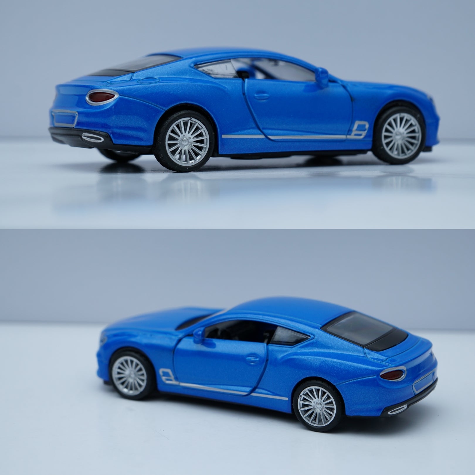 1:36 Bentley Diecast Blue -  Kunju Vandi  
