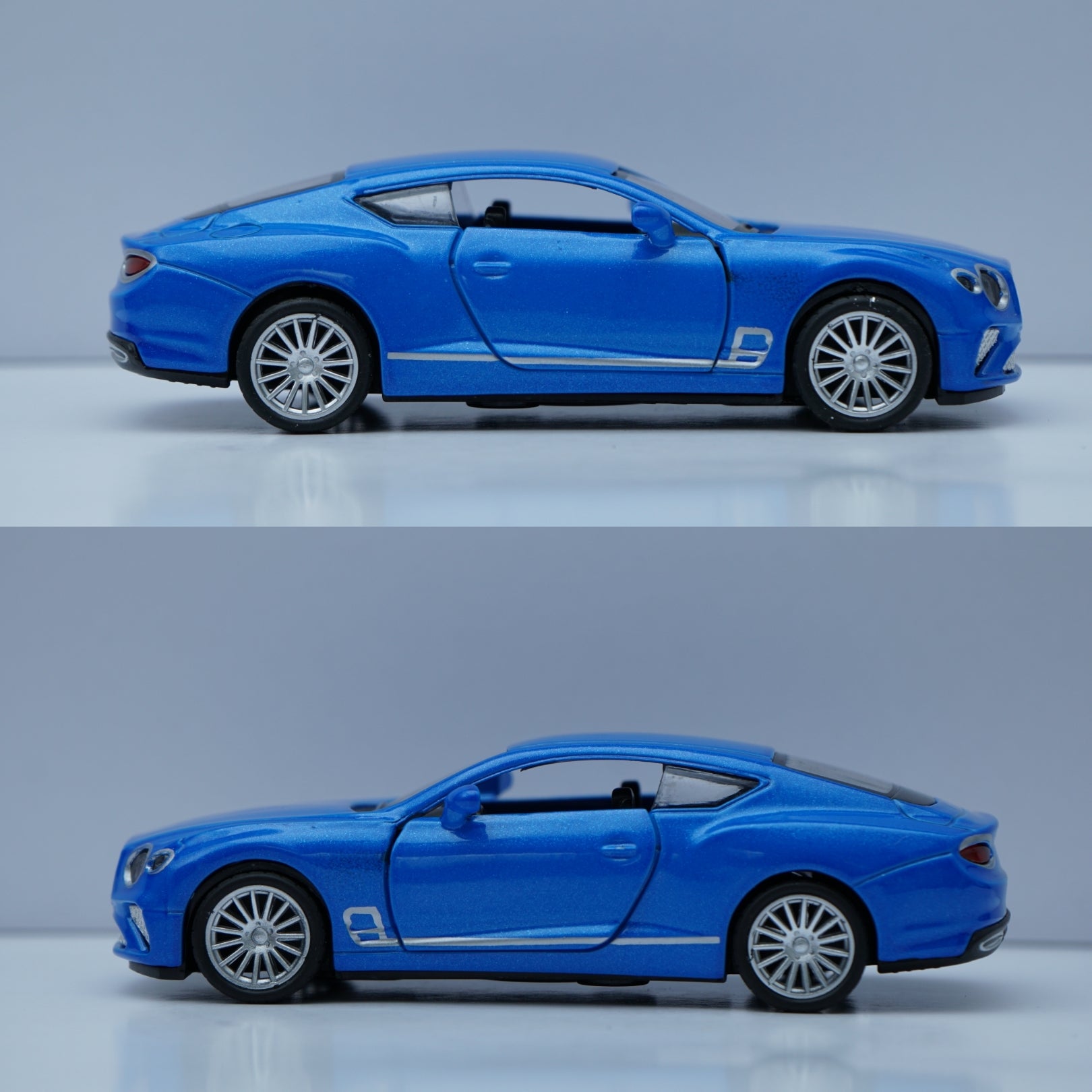 1:36 Bentley Diecast Blue -  Kunju Vandi  
