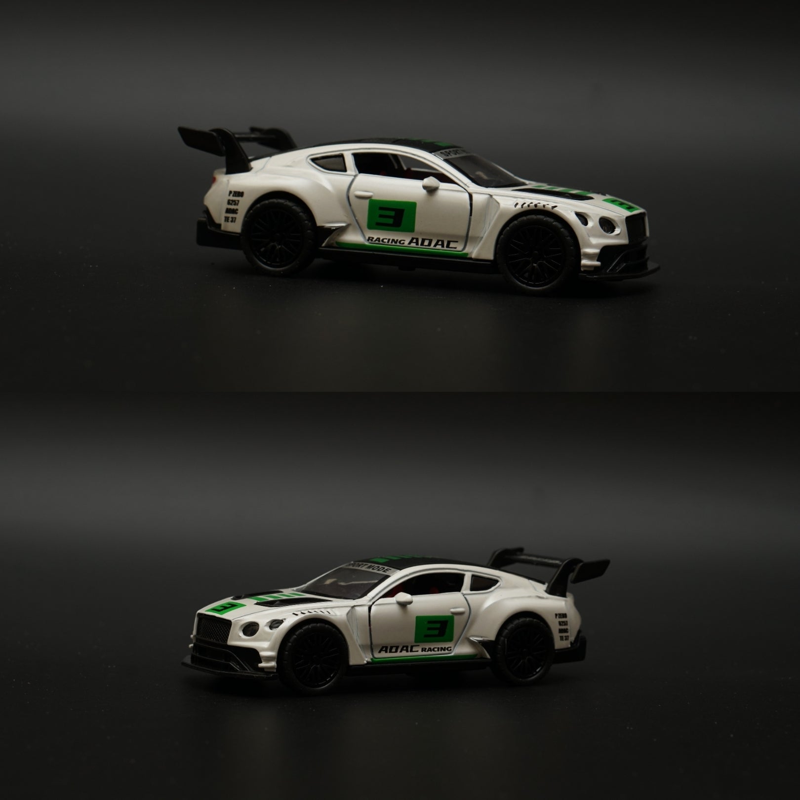 1:36 Bentley Diecast Green Livery -  Kunju Vandi  