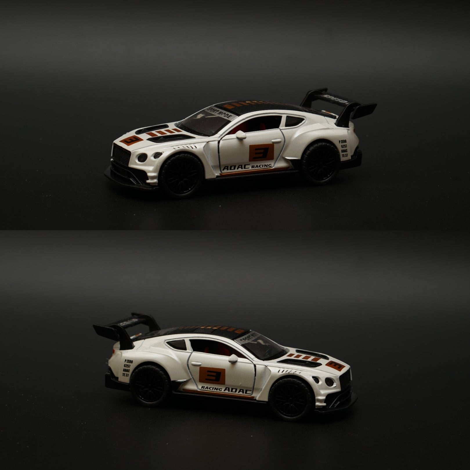 1:36 Bentley Diecast Yellow Livery -  Kunju Vandi  