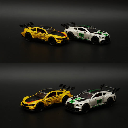 1:36 Bentley (Green Livery), BMW Diecast Combo -  Kunju Vandi  