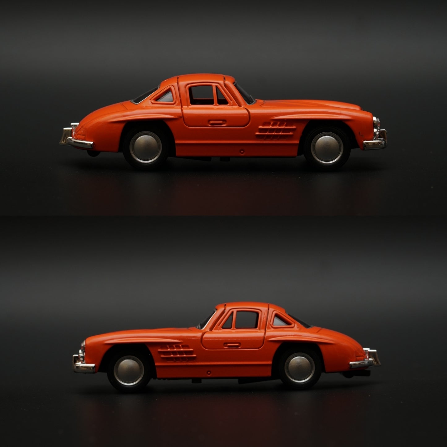1:36 Benz 300 SL Diecast (Orange) -  Kunju Vandi  