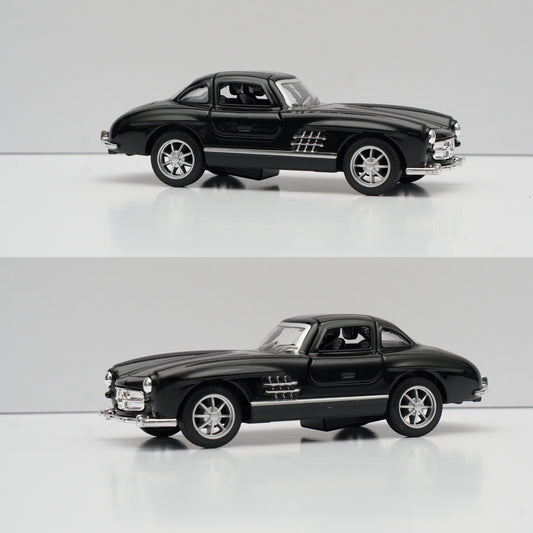 1:36 Benz 300SL Diecast (Black) 11.5 Cm -  Kunju Vandi  
