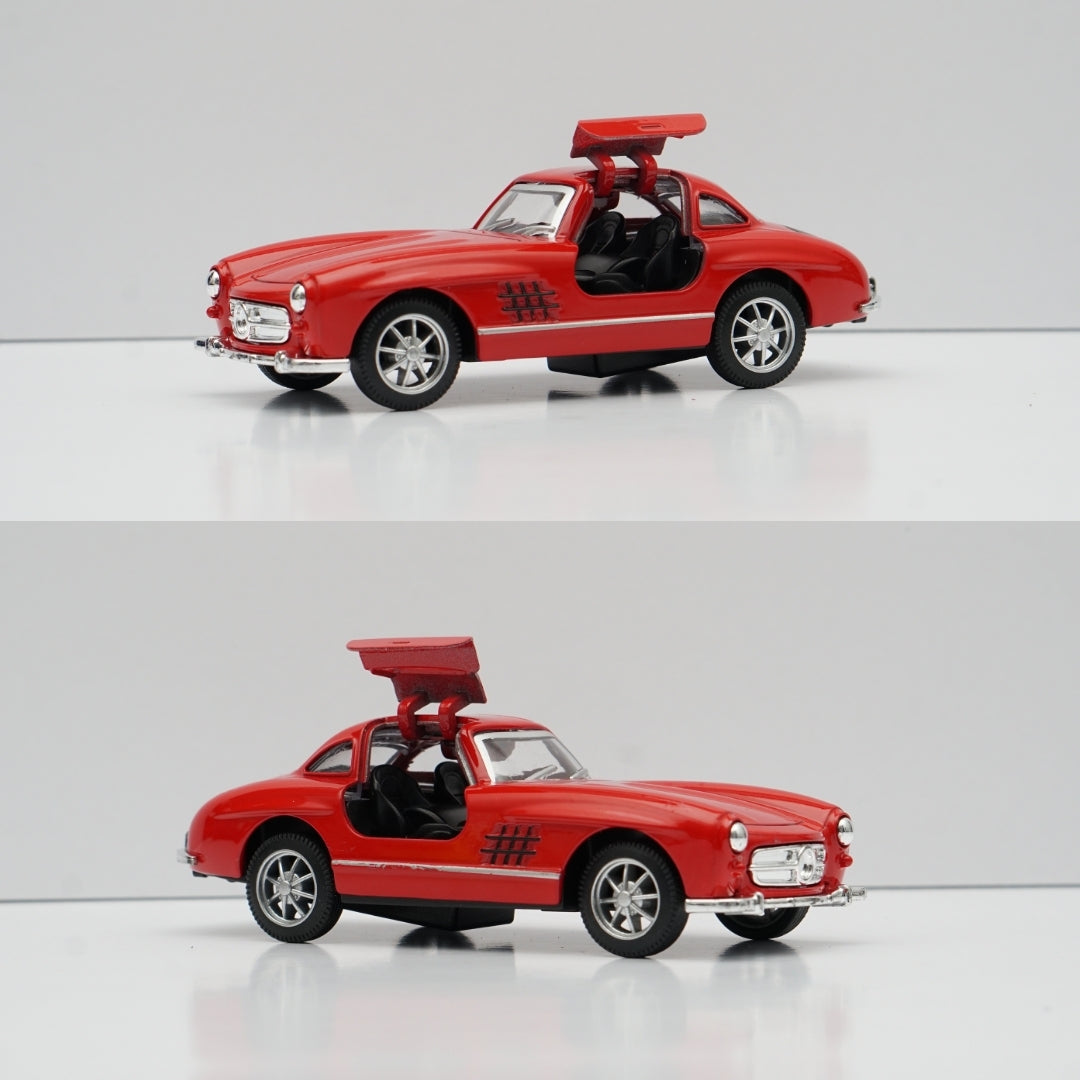 1:36 Benz 300SL Diecast (Red) 11.5 Cm -  Kunju Vandi  