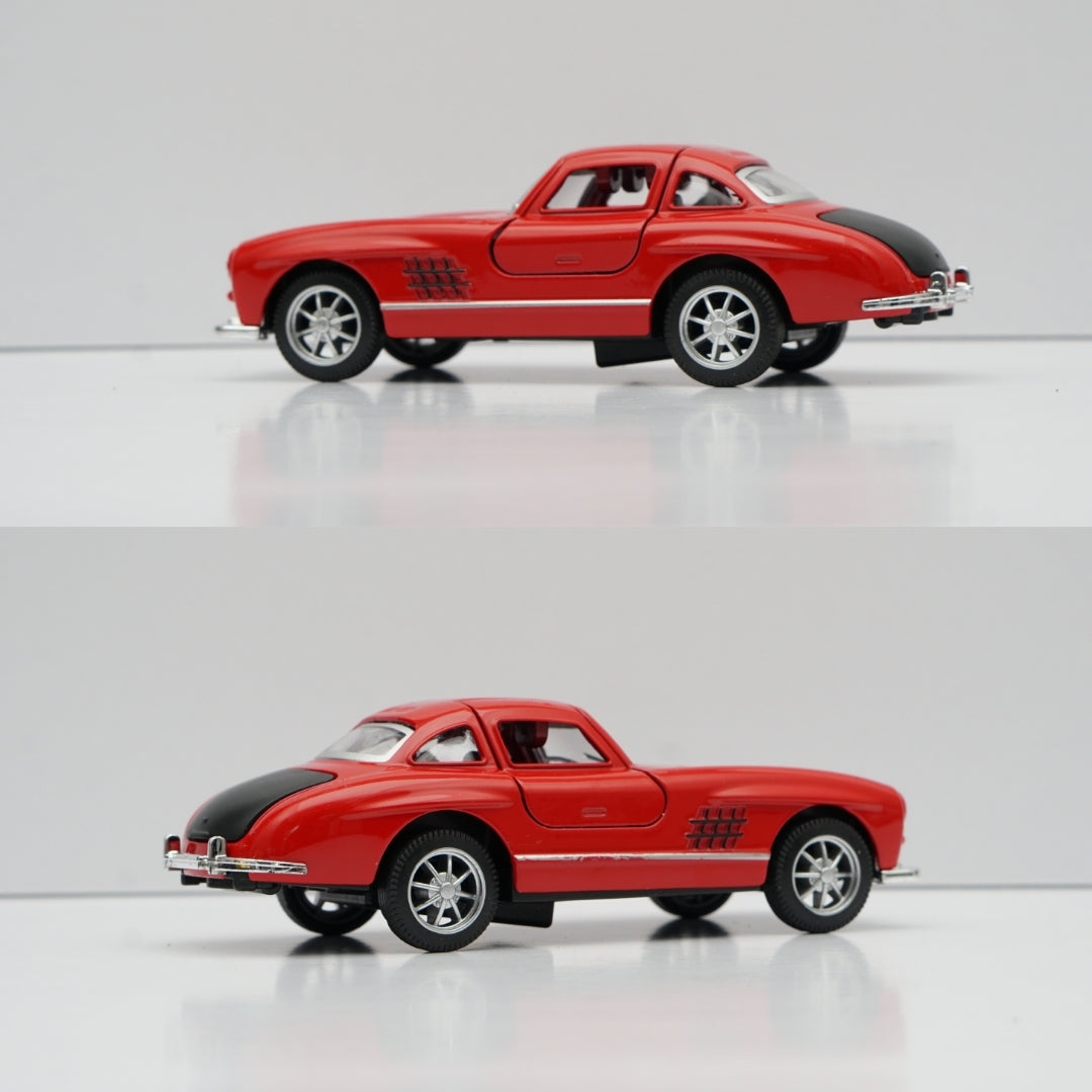 1:36 Benz 300SL Diecast (Red) 11.5 Cm -  Kunju Vandi  