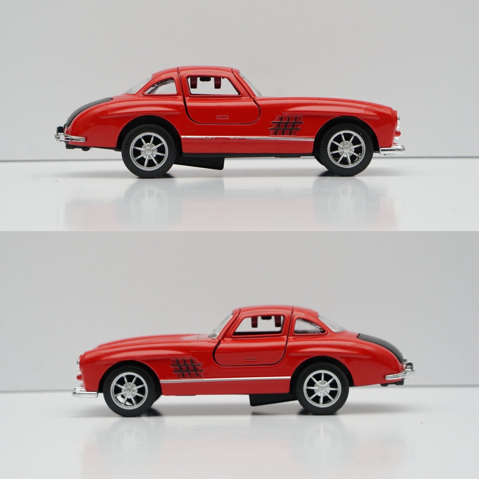 1:36 Benz 300SL Diecast (Red) 11.5 Cm -  Kunju Vandi  