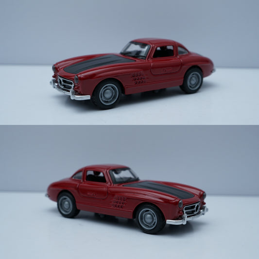 1:36 Benz 300SL Diecast (Red) -  Kunju Vandi  
