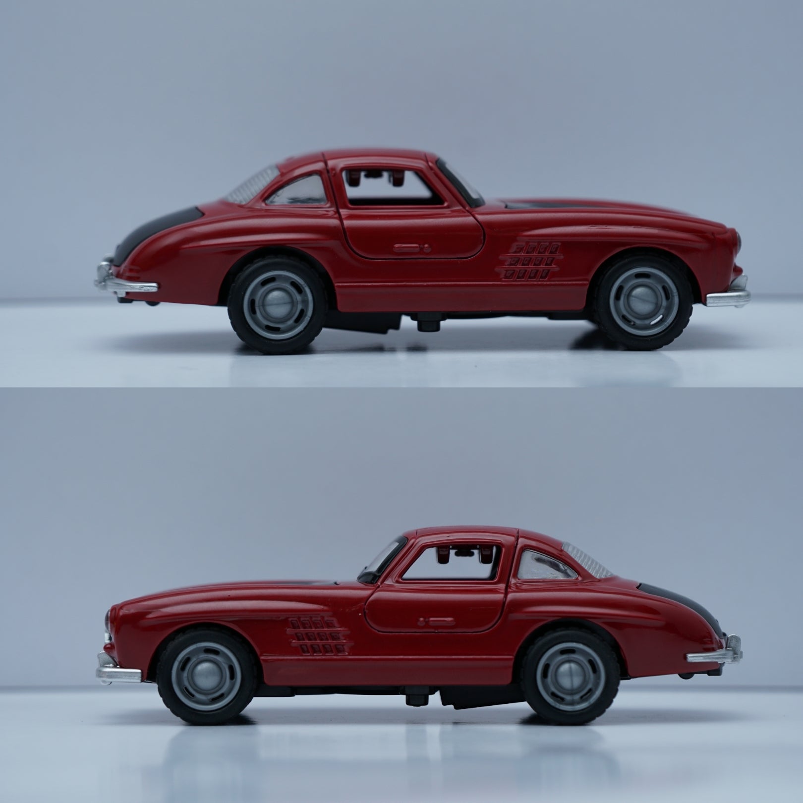 1:36 Benz 300SL Diecast (Red) -  Kunju Vandi  