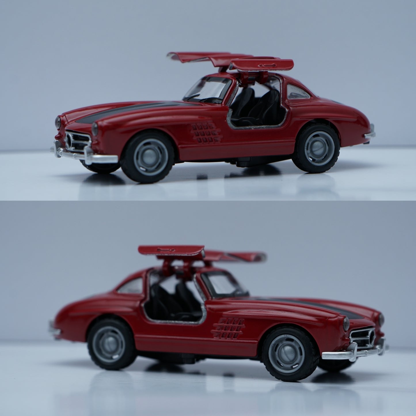 1:36 Benz 300SL Diecast (Red) -  Kunju Vandi  
