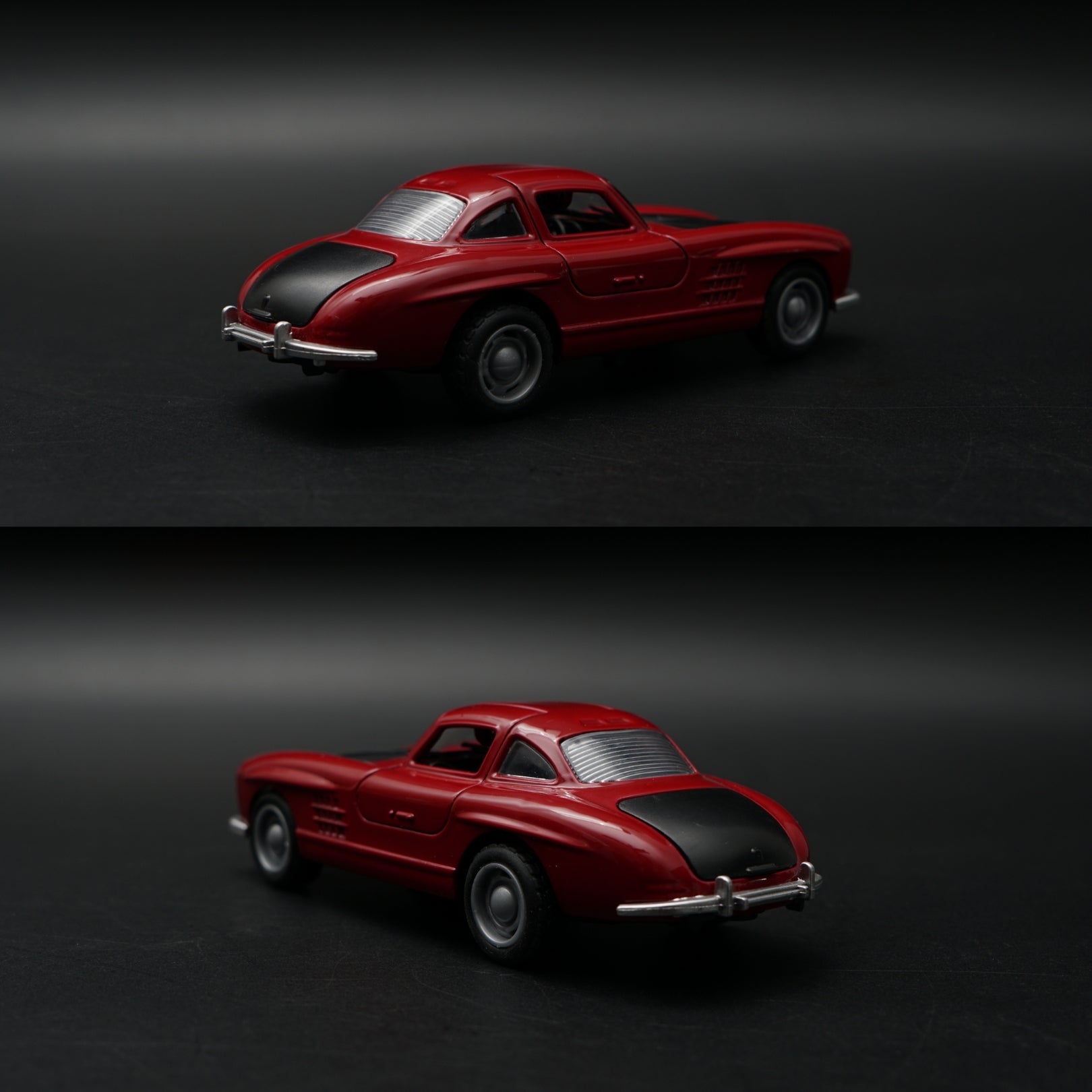 1:36 Benz 300SL Diecast (Red) -  Kunju Vandi