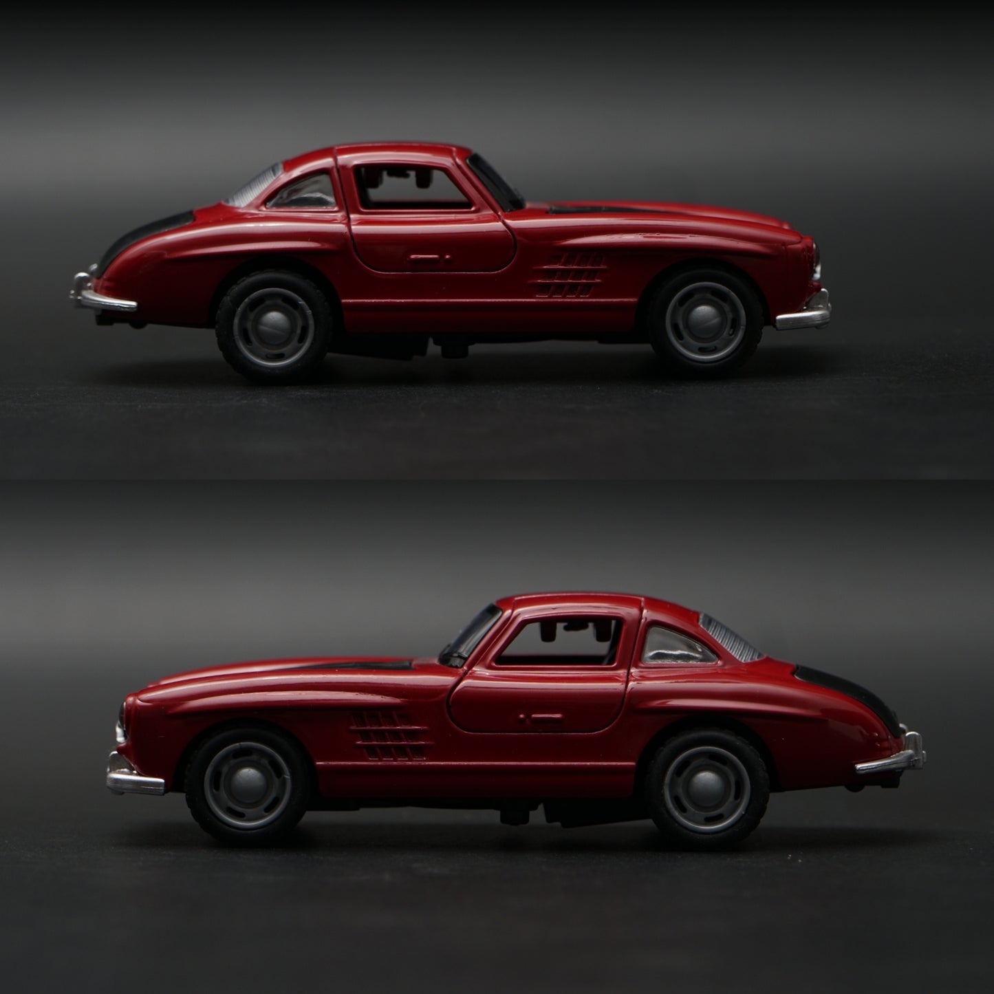 1:36 Benz 300SL Diecast (Red) -  Kunju Vandi