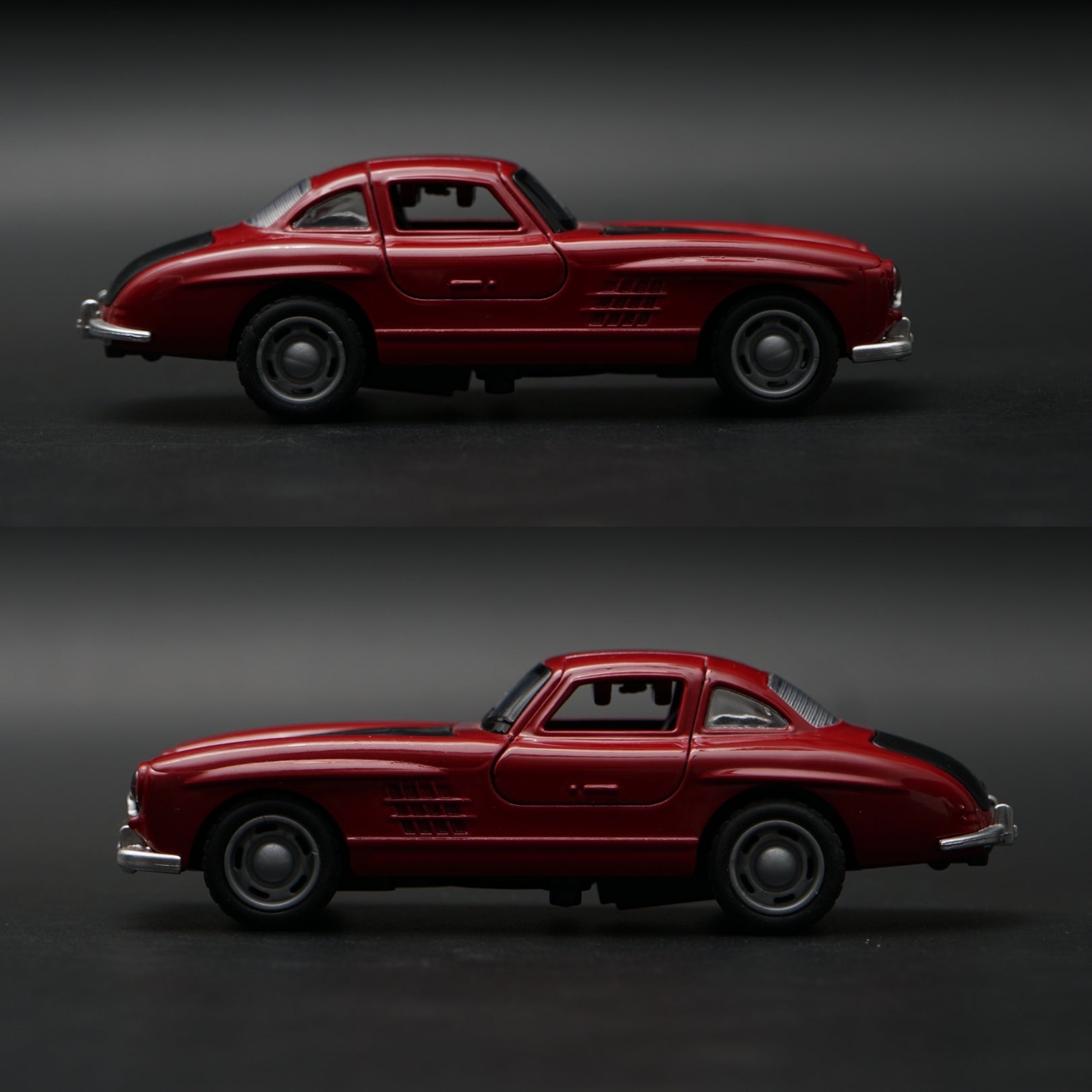 1:36 Benz 300SL Diecast (Red) -  Kunju Vandi