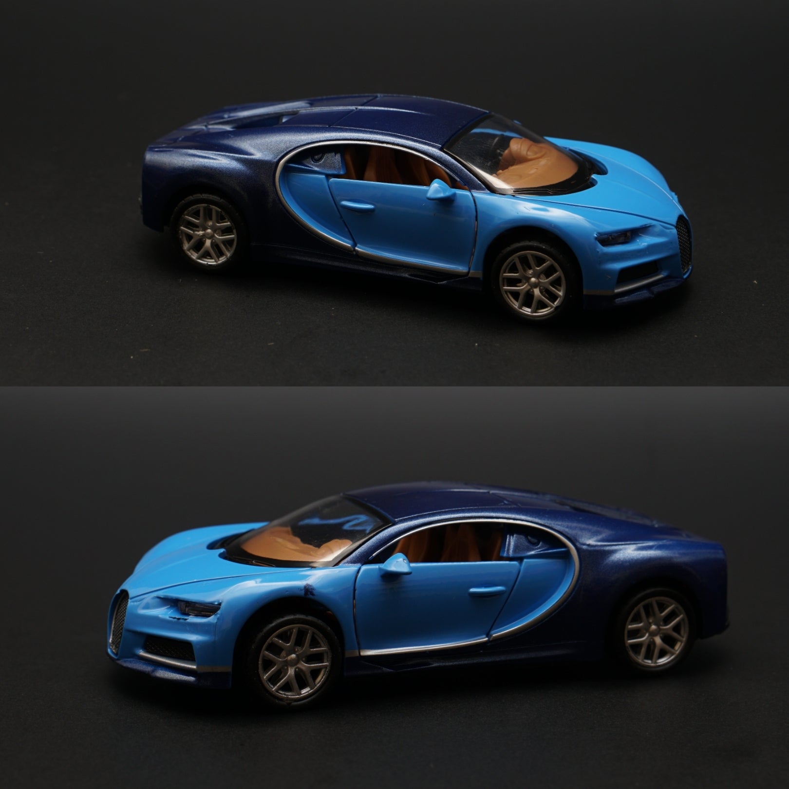 1:36 Bugatti Chiron Diecast -  Kunju Vandi  