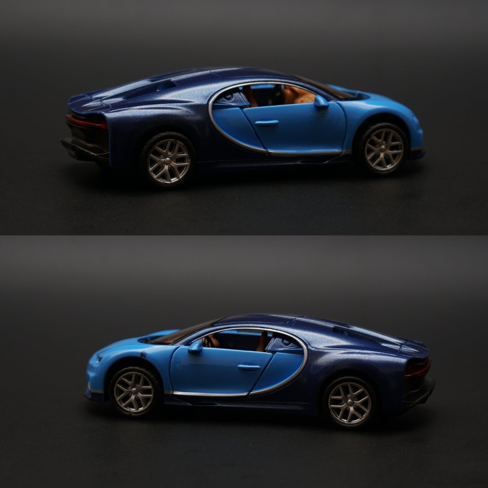 1:36 Bugatti Chiron Diecast -  Kunju Vandi  
