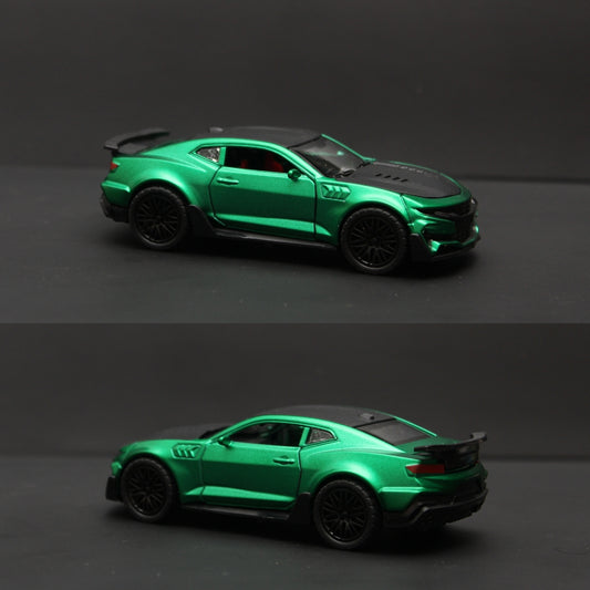 1:36 Camaro Diecast Green -  Kunju Vandi  