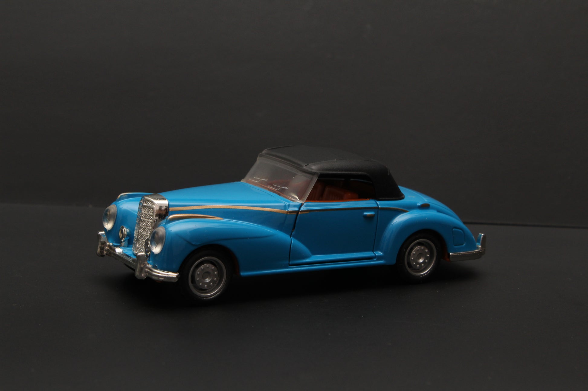 1:36 Classic Car Blue (Hard Top) -  Kunju Vandi  