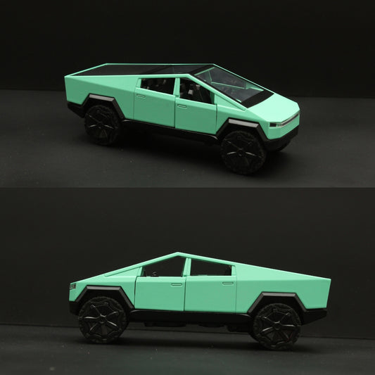 1:36  Cybertruck Green Diecast -  Kunju Vandi  