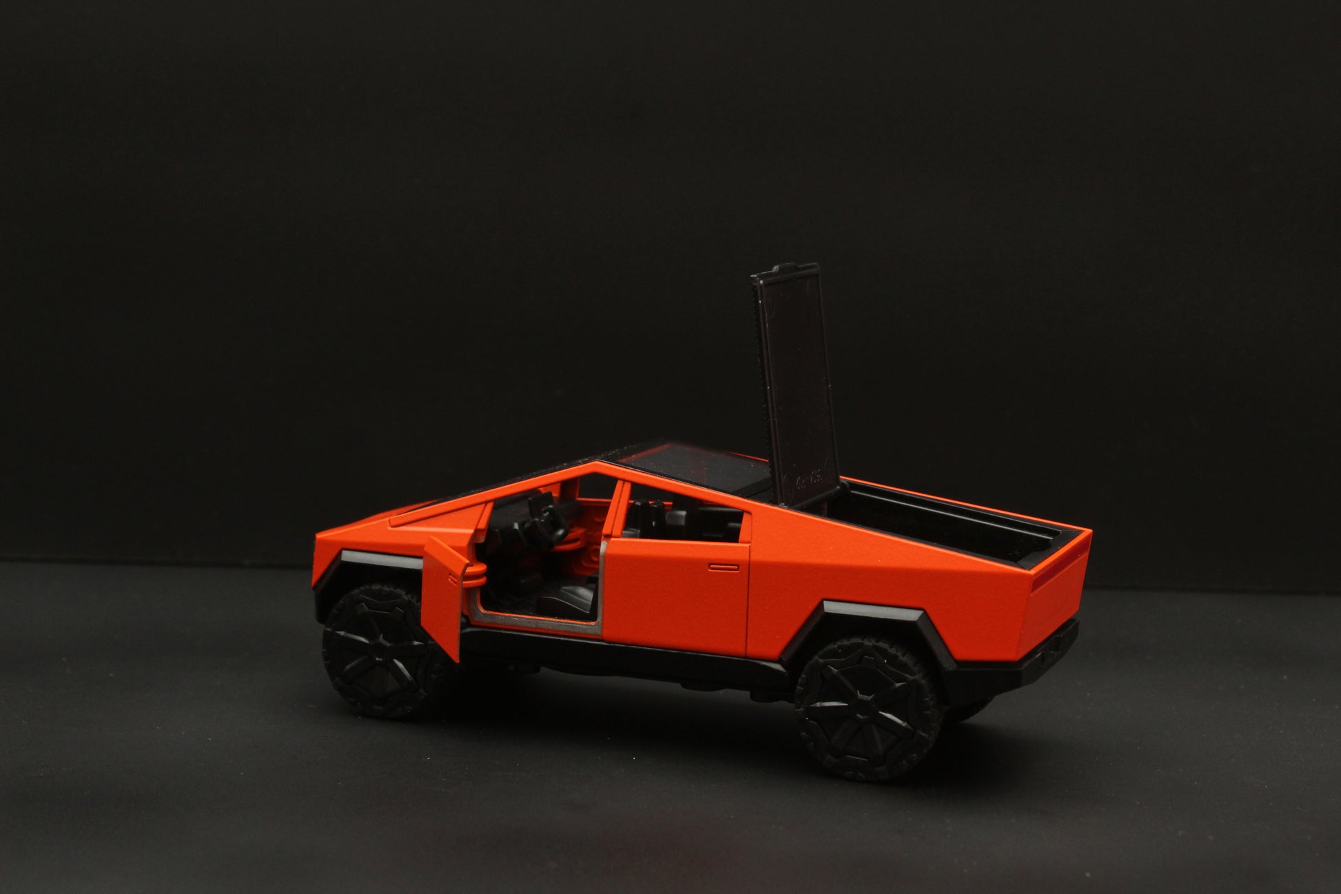 1:36  Cybertruck Orange Diecast -  Kunju Vandi  