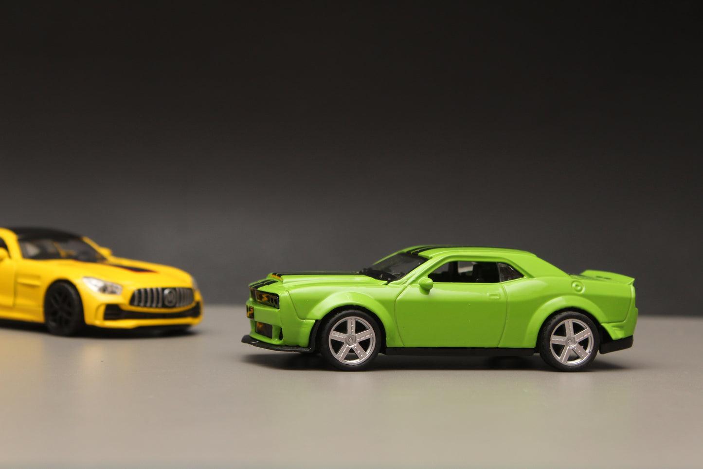 1:36 Dodge , Amg Gt Diecast Combo -  Kunju Vandi  
