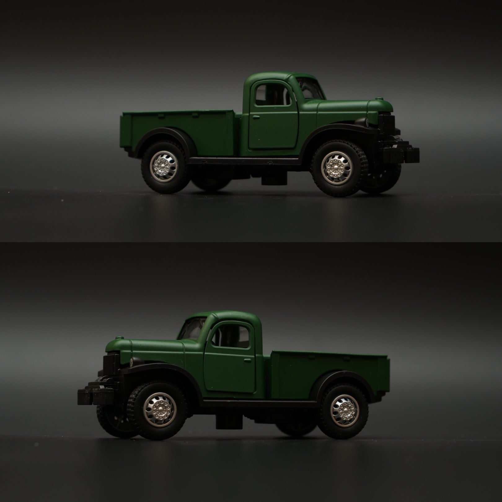 1:36 Dodge Power Wagon 1940 (Green) -  Kunju Vandi  