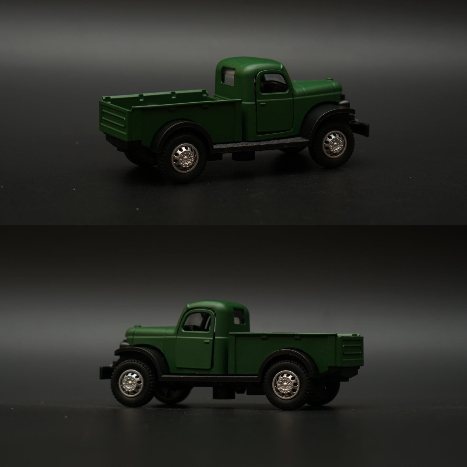 1:36 Dodge Power Wagon 1940 (Green) -  Kunju Vandi  