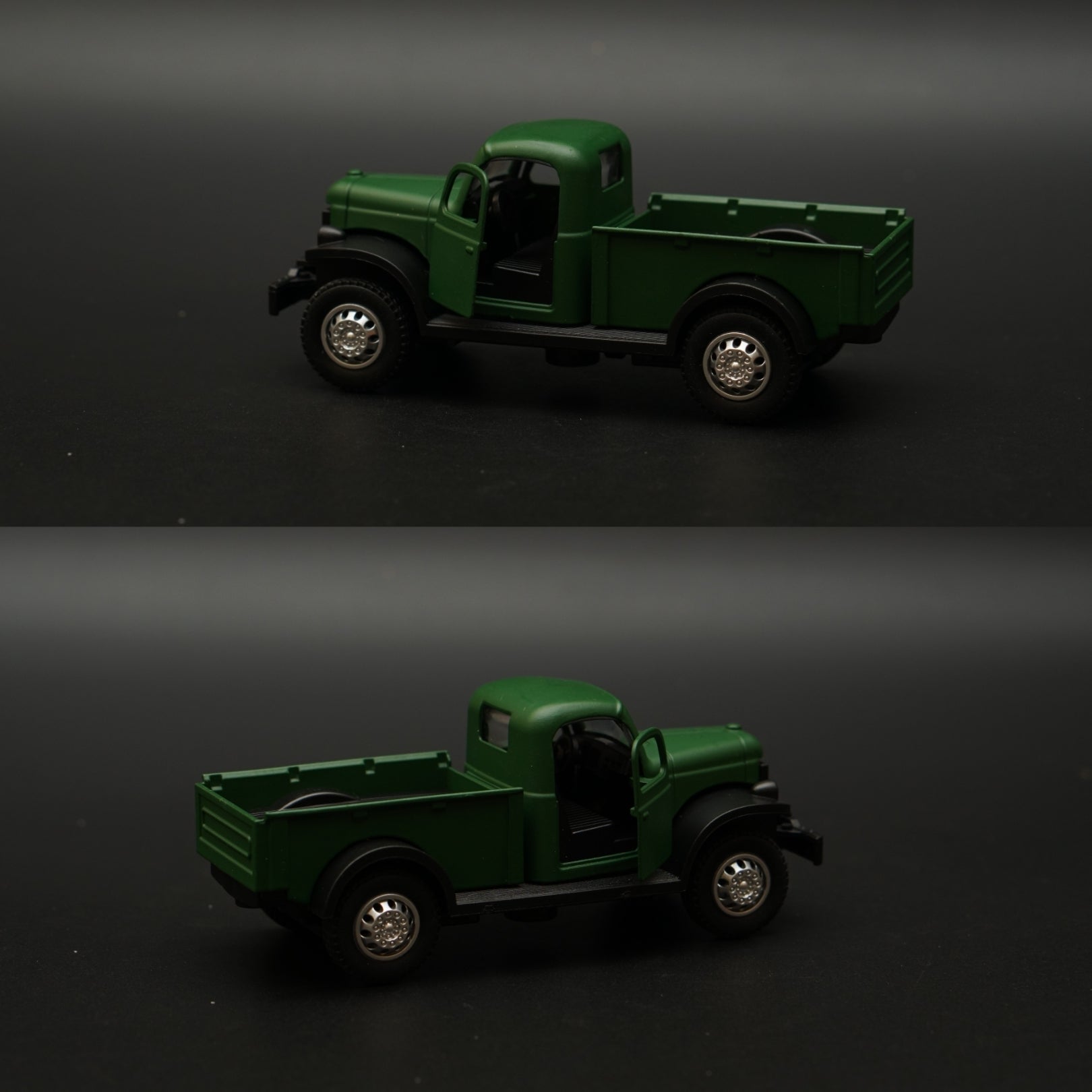 1:36 Dodge Power Wagon 1940 (Green) -  Kunju Vandi  