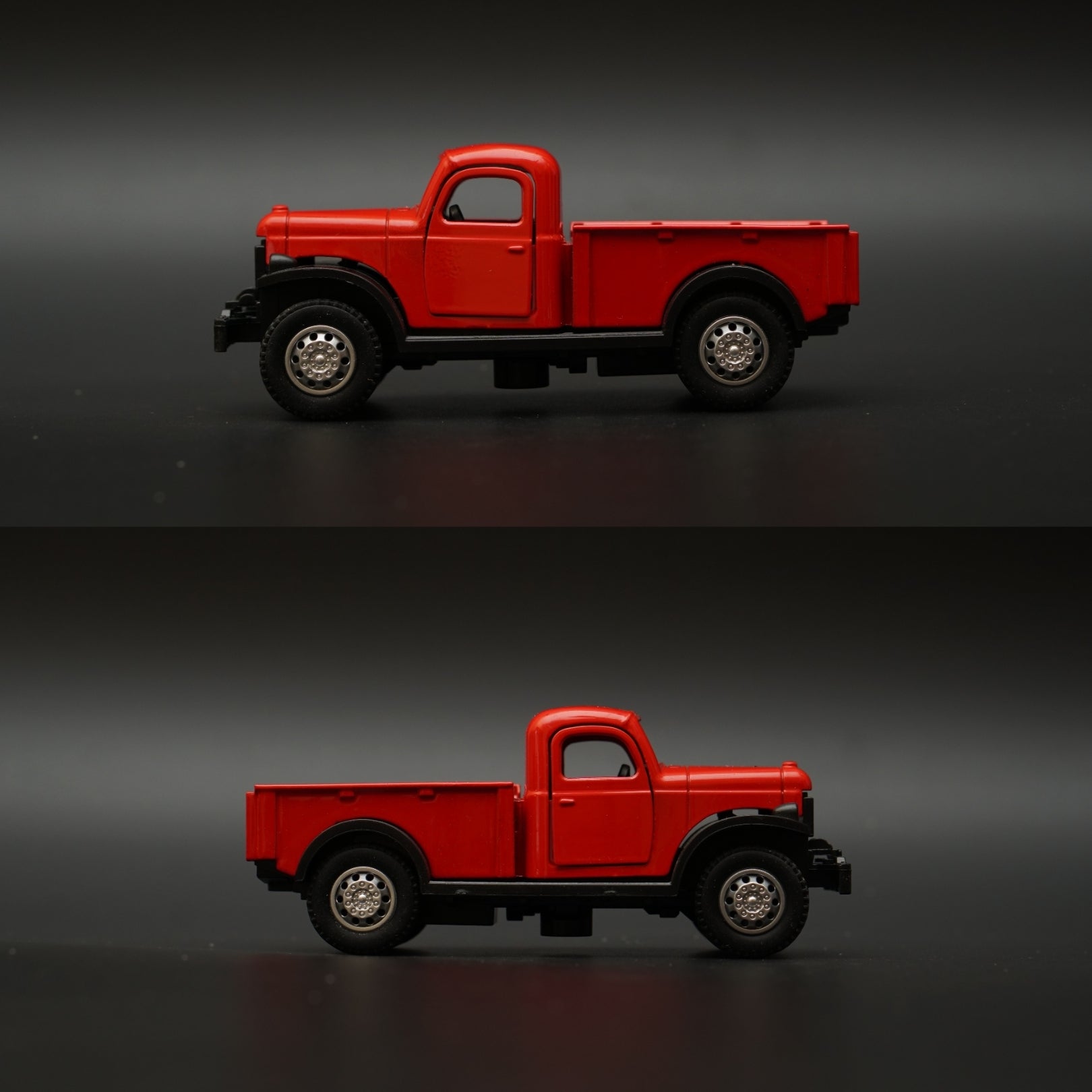 1:36 Dodge Power Wagon 1940 (Red) -  Kunju Vandi  