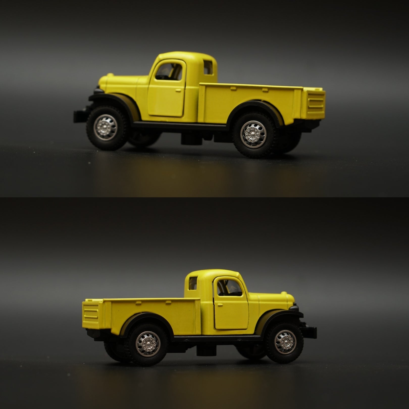 1:36 Dodge Power Wagon 1940 (Yellow) -  Kunju Vandi  