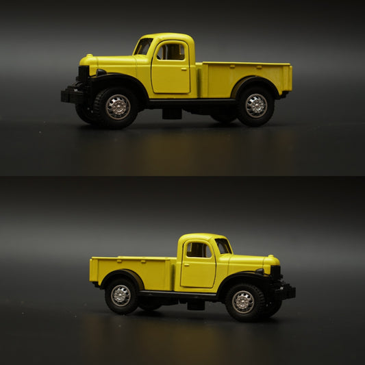 1:36 Dodge Power Wagon 1940 (Yellow) -  Kunju Vandi  